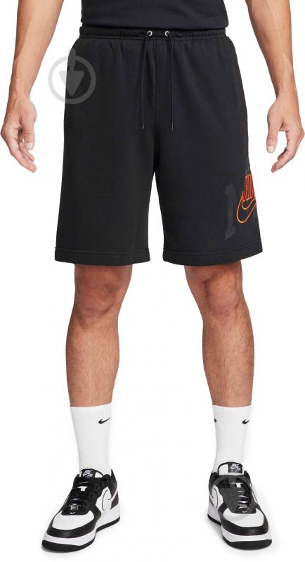 Шорти Nike NK CLUB FT SHORT ARCH GX FV5136-010 р. S чорний - фото 1