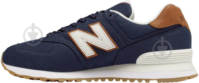 Кроссовки New Balance ML574YLC р.9,5 синий - фото 2