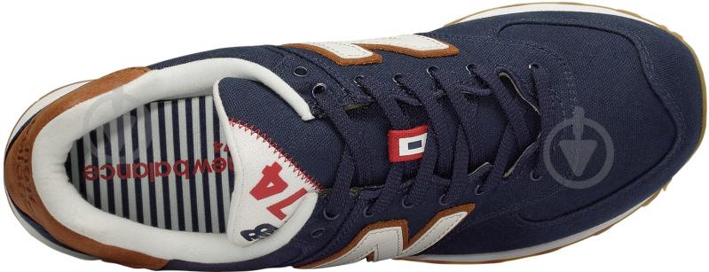 Кроссовки New Balance ML574YLC р.9,5 синий - фото 3