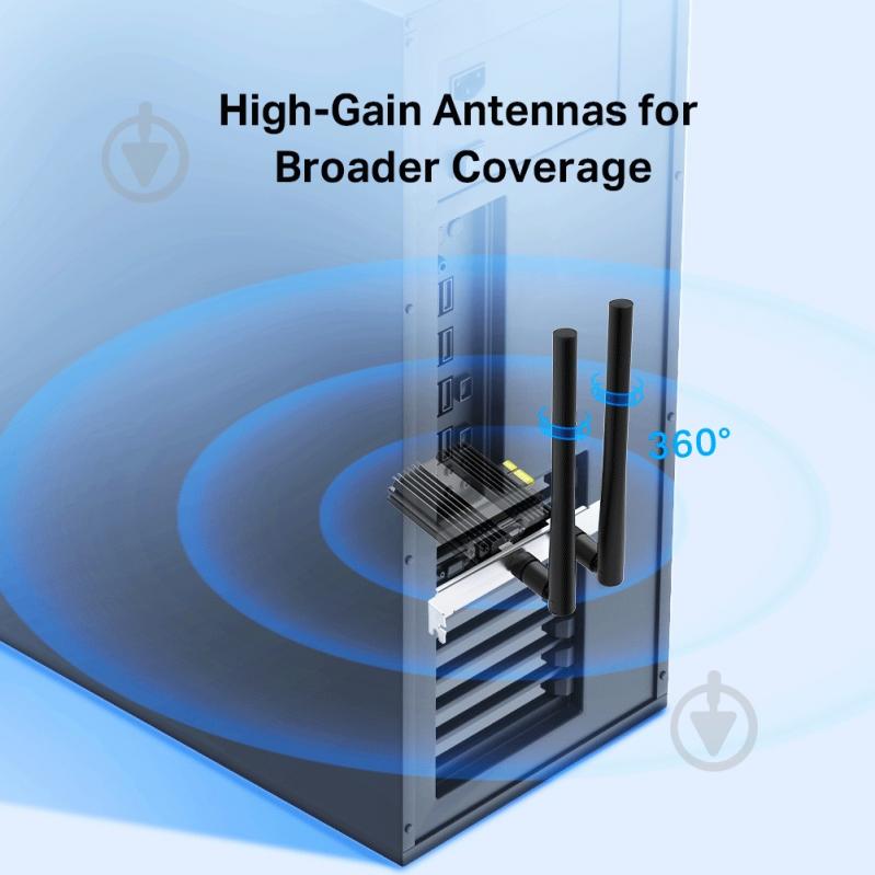 Wi-Fi-адаптер TP-Link ARCHER TX50E AX3000 BT5.0 PCI Express - фото 4