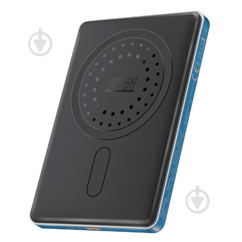 Повербанк Promate Blade-5 5000 mAh blue (blade-5.blue) - фото 1 Повербанк Promate Blade-5 5000 mAh blue (blade-5.blue) - фото 1