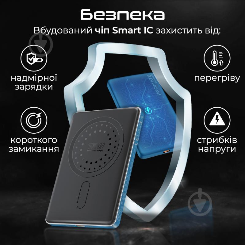 Повербанк Promate Blade-5 5000 mAh blue (blade-5.blue) - фото 6 Повербанк Promate Blade-5 5000 mAh blue (blade-5.blue) - фото 6