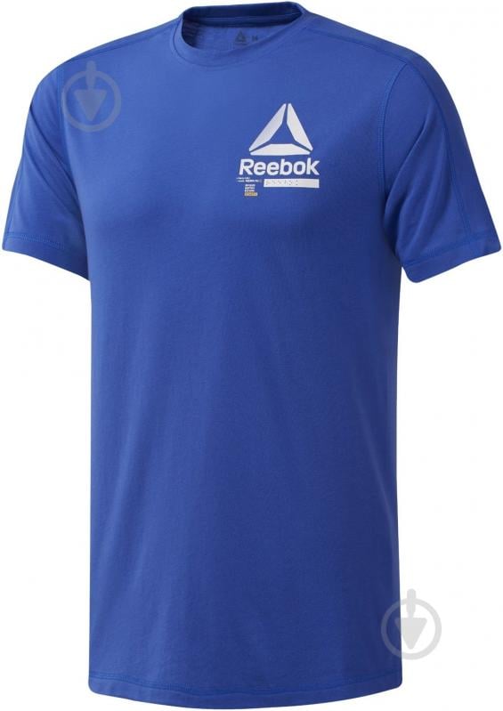 Футболка Reebok Training Speedwick Move DU3970 р.S синий - фото 1