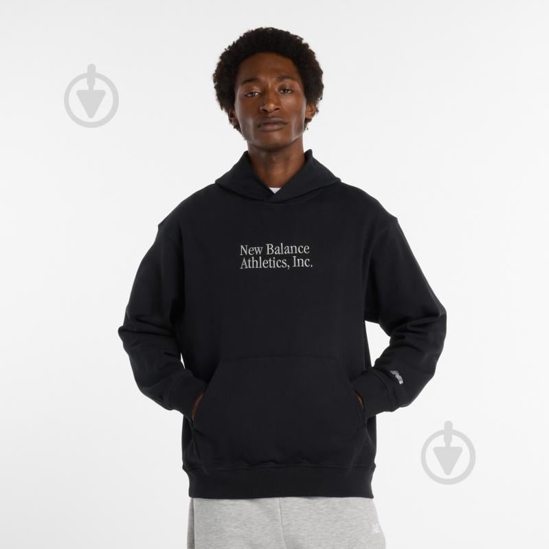 Худи New Balance MT53925BK р.2XL черный - фото 1 Худи New Balance MT53925BK р.2XL черный - фото 1