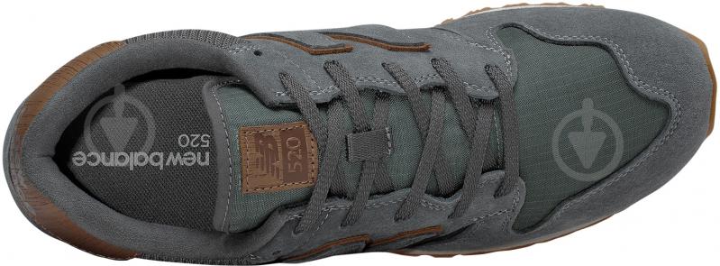 Кроссовки мужские демисезонные New Balance U520CG р.42 серые - фото 3