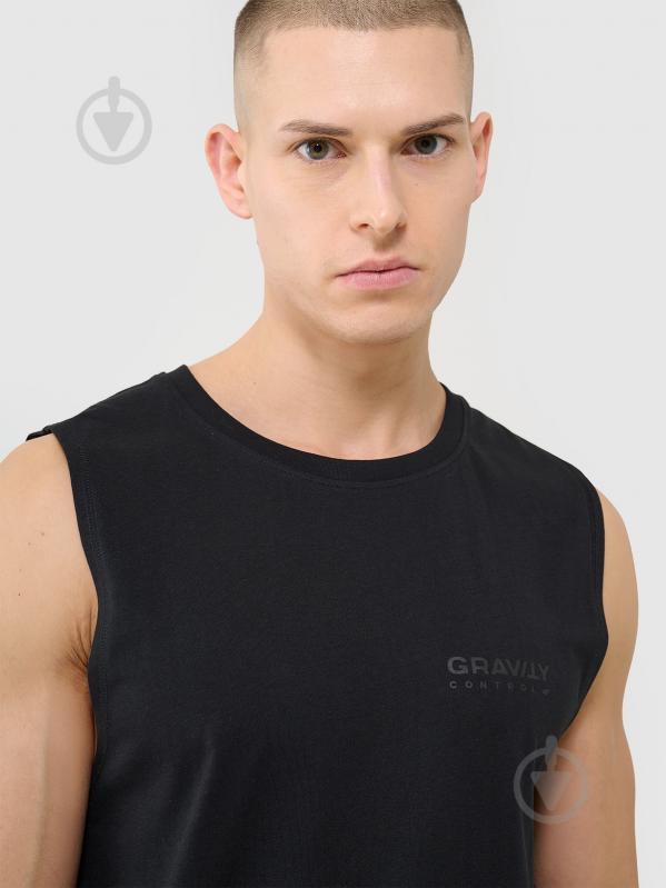 Майка 4F SLEEVELESS M128 р.L черный - фото 2