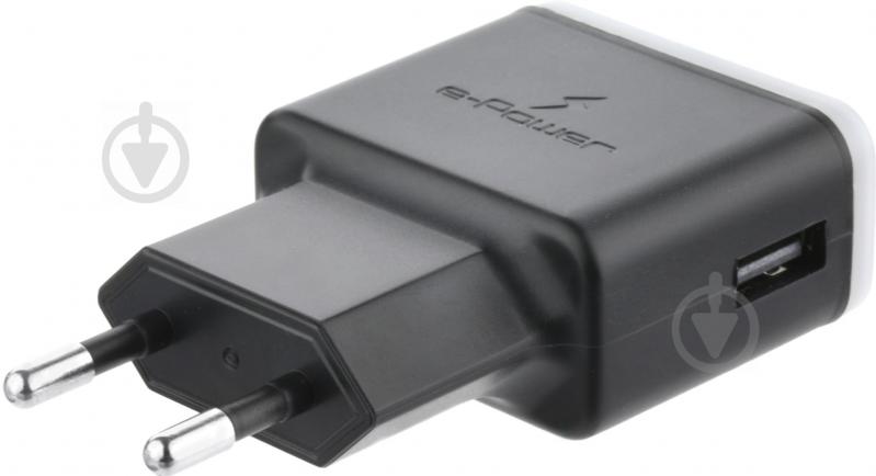 Мережевий зарядний пристрій E-Power кабель MicroUSB + 1 USB 1 A, EP701HAS (БП000092039) - фото 2