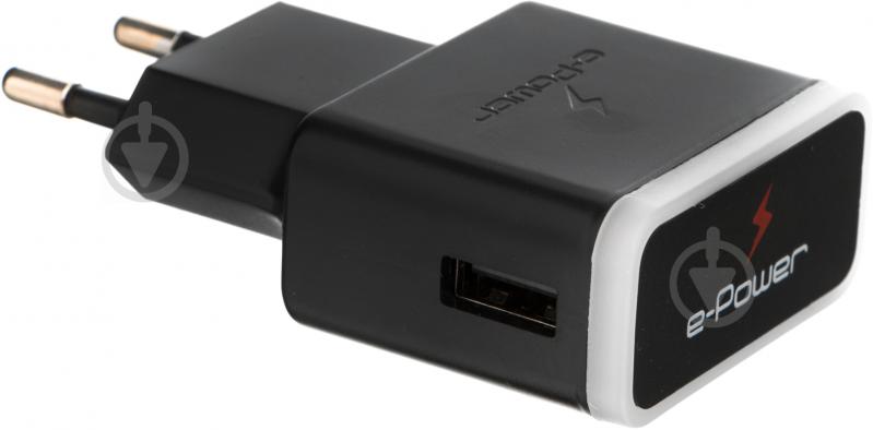 Зарядний пристрій E-Power 1 USB + holder 1 A, EP401HA (БП000092126) - фото 1