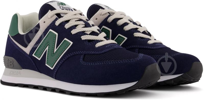 Кроссовки мужские демисезонные New Balance ML574HL2 р.45,5 синие - фото 4