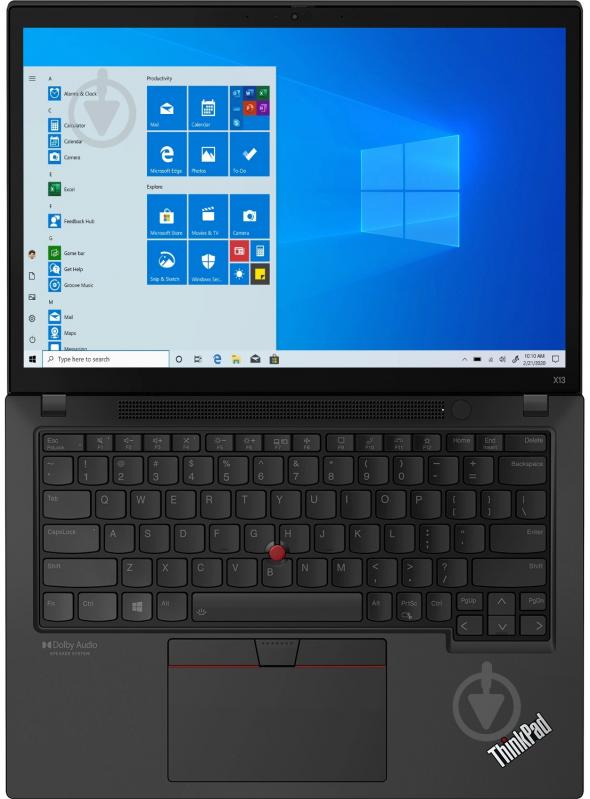 Ноутбук Lenovo ThinkPad X13 Gen 2 13,3" (20WLS54L00) villi black - фото 4