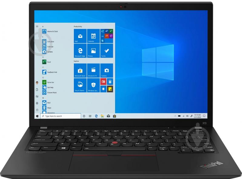 Ноутбук Lenovo ThinkPad X13 Gen 2 13,3" (20WLS54L00) villi black - фото 1