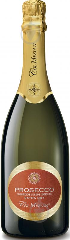 Вино игристое Col Mesian Prosecco белое екстра сухое 0,75 л - фото 1