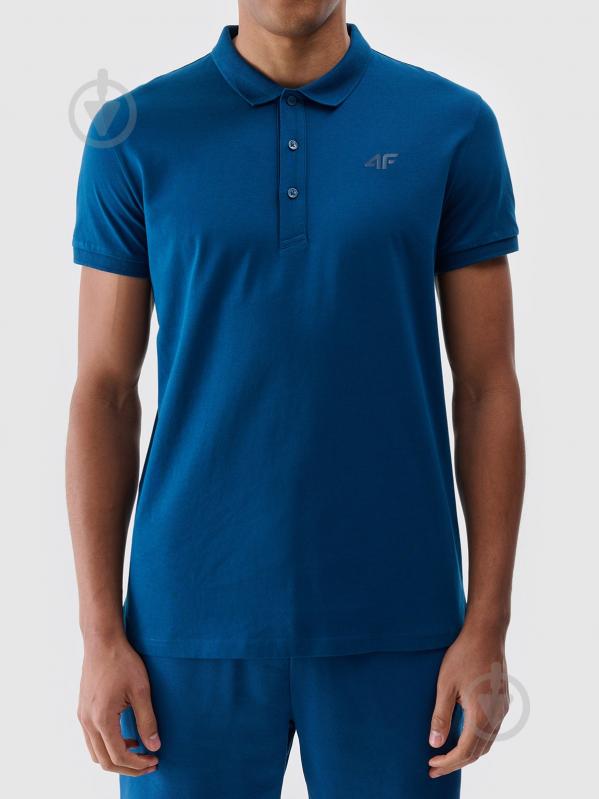Поло 4F POLO SHIRT M367 р.L синій - фото 4 Поло 4F POLO SHIRT M367 р.L синій - фото 4