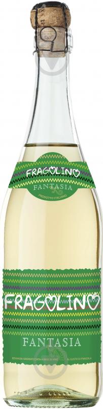 Вино ігристе Fantasia Fragolino bianco біле напівсолодке 0,75 л - фото 1