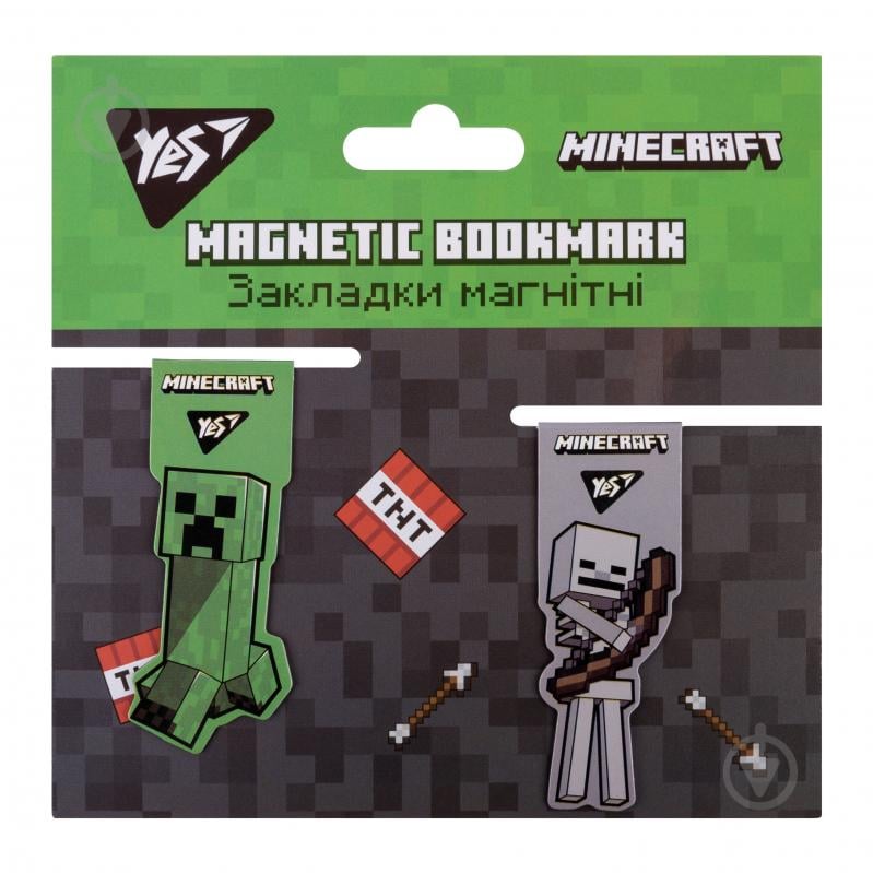 Закладка YES Minecraft 2 шт. - фото 1