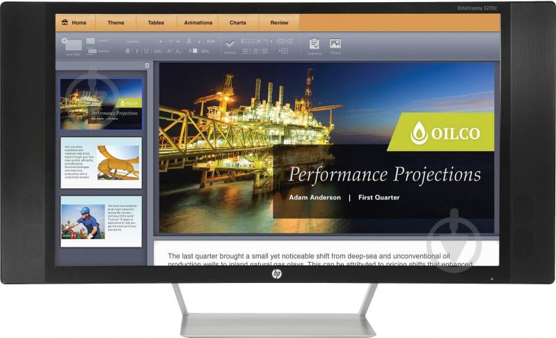 Монитор HP EliteDisplay S270c 27" (K1M38AA) - фото 1