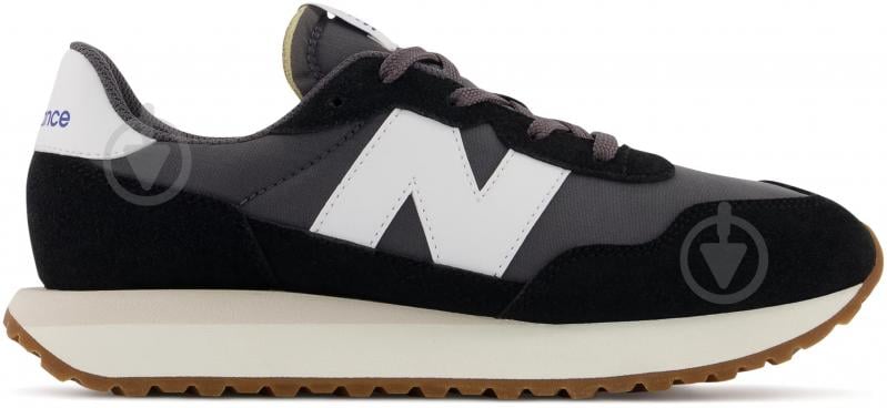 Кросівки демісезонні New Balance GS237PF р.21,5 чорні - фото 1