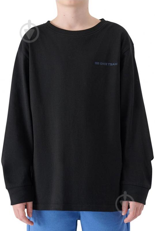 Футболка с длинным рукавом 4F 4FJWSS25TLONM421-20S р.140 черный - фото 1 Футболка с длинным рукавом 4F 4FJWSS25TLONM421-20S р.140 черный - фото 1