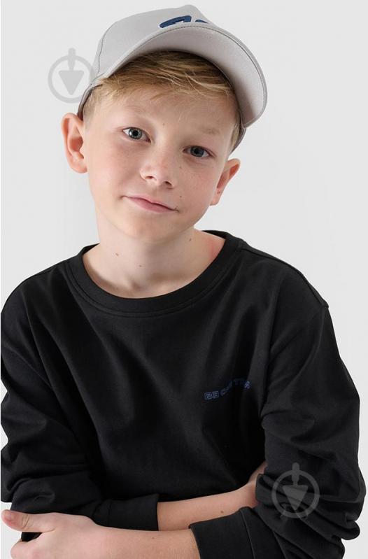 Футболка с длинным рукавом 4F 4FJWSS25TLONM421-20S р.140 черный - фото 2 Футболка с длинным рукавом 4F 4FJWSS25TLONM421-20S р.140 черный - фото 2