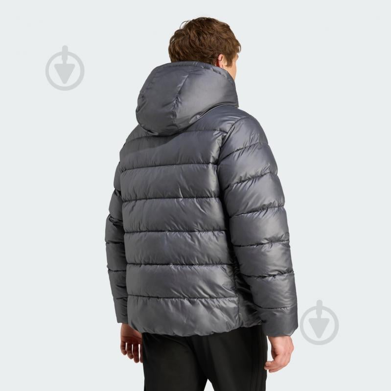 Пуховик чоловічий зимовий Adidas Ess Sd Puf Hd J JM8399 р.M сірий - фото 2 Пуховик чоловічий зимовий Adidas Ess Sd Puf Hd J JM8399 р.M сірий - фото 2