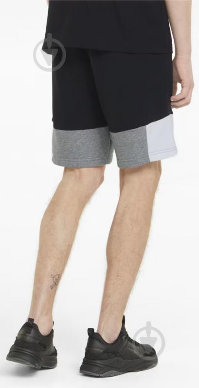 Шорти Puma ESS+ BLOCK SHORTS 84742901 р. L чорний - фото 2