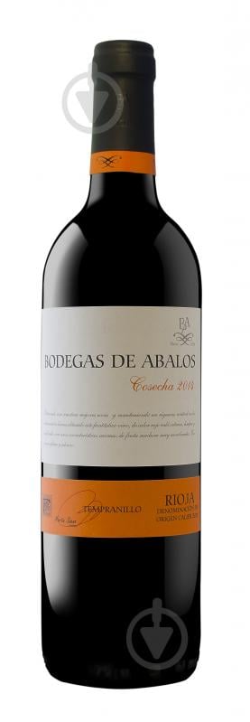 Вино Bodegas de Abalos Tempranillo Rioja красное сухое 0,75 л - фото 1