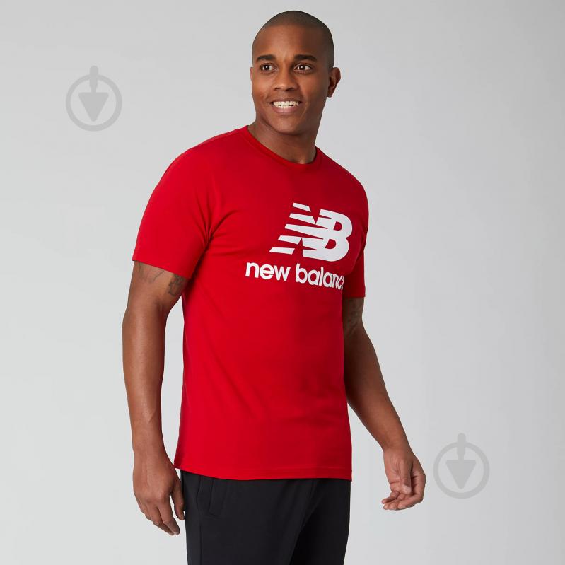 Футболка New Balance MT01575REP р.2XL червоний - фото 1