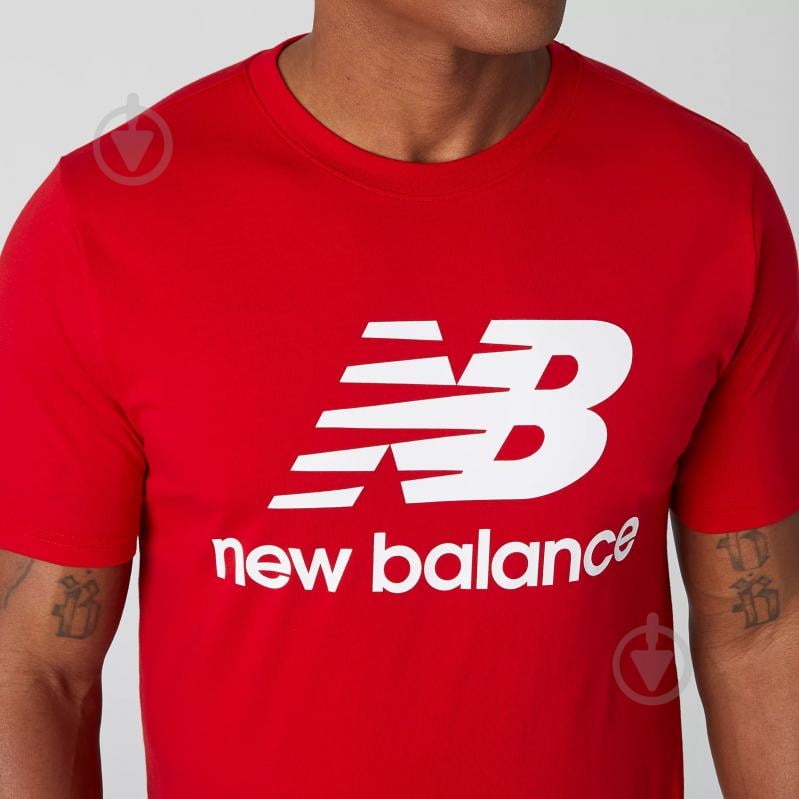 Футболка New Balance MT01575REP р.2XL червоний - фото 4