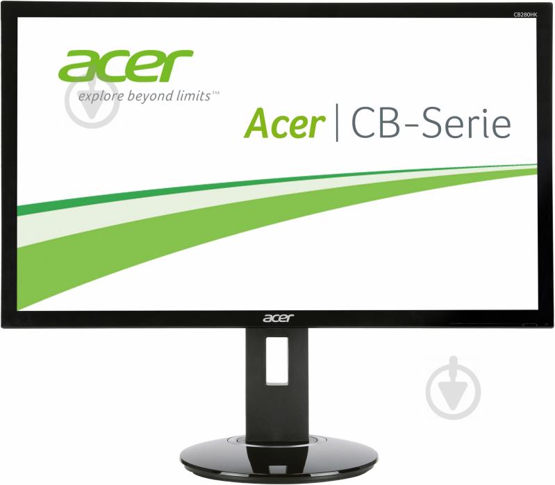 Монитор Acer CB280HKbmjdppr 28" (UM.PB0EE.001) - фото 1