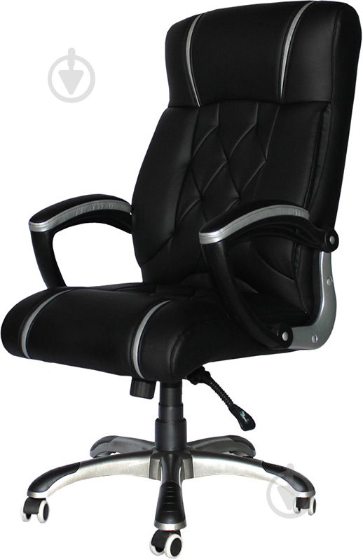 Крісло Barsky Design PU BD-02 чорний - фото 3 Крісло Barsky Design PU BD-02 чорний - фото 3