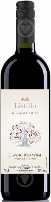 Вино Listillo Classic красное сухое 0,75 л - фото 1