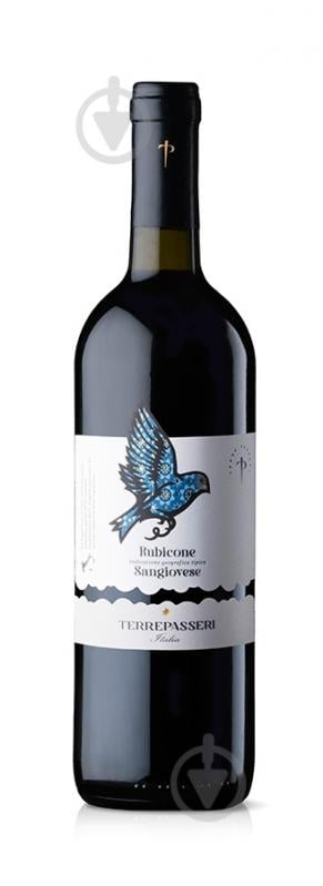 Вино Terre Passeri Sangiovese Rubicone красное сухое 0,75 л - фото 1 Вино Terre Passeri Sangiovese Rubicone красное сухое 0,75 л - фото 1