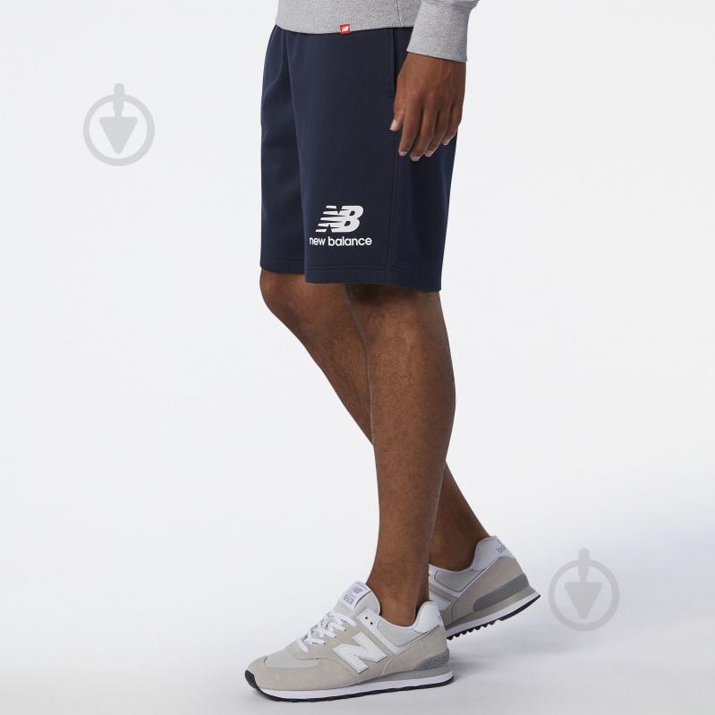 Шорти New Balance MS03558ECL р. L синій - фото 2