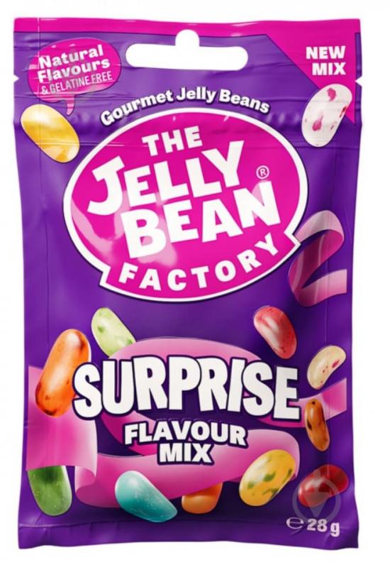 Драже жувальні Jelly Bean Боби 36 смаків 28 г - фото 1