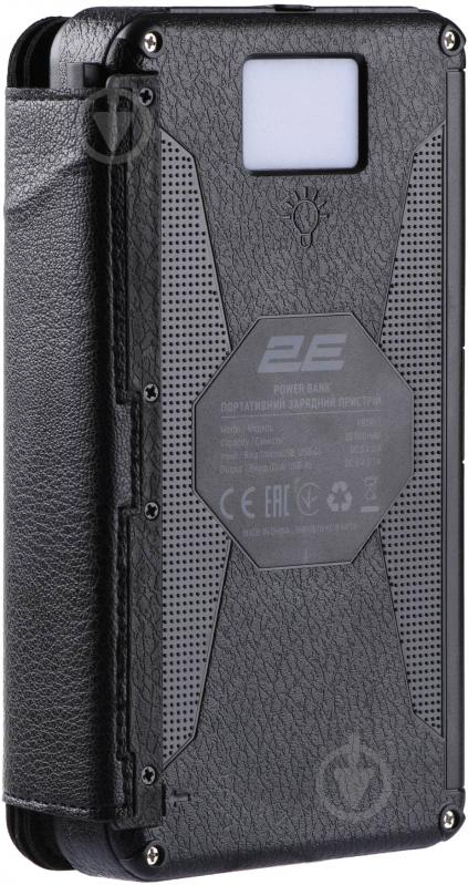 Повербанк с солнечной панелью 2E 20000 mAh black (2E-PB2013-BLACK) - фото 3