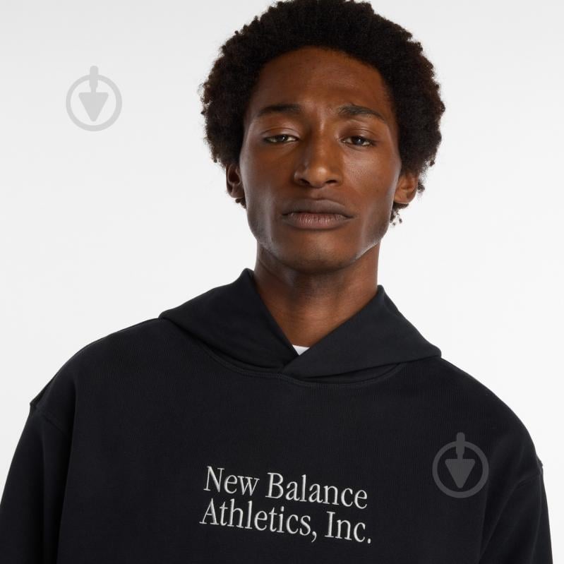 Худи New Balance MT53925BK р.XL черный - фото 4 Худи New Balance MT53925BK р.XL черный - фото 4