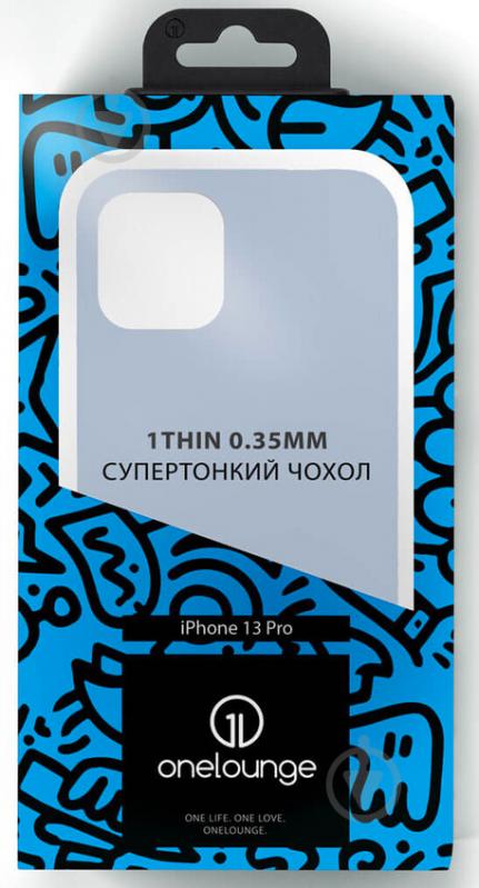 Чохол OneLounge 1Thin 0.35mm Sierra Blue для Apple iPhone 13 Pro (14228-2) - фото 5