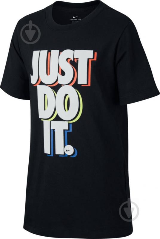 Футболка Nike U NSW TEE JDI STACK CU4569-010 р.L чорний - фото 1