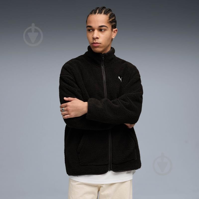 Куртка Puma ESS ELEVATED Relaxed Winterized Full-Zip Sherpa 68825901 р.S - фото 1