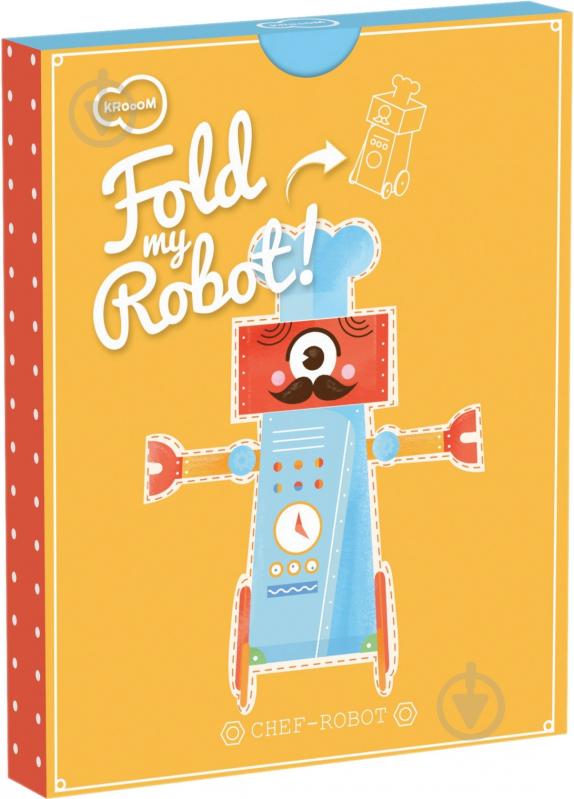 3D-конструктор Krooom Робот Шеф-кухар K-462 - фото 2