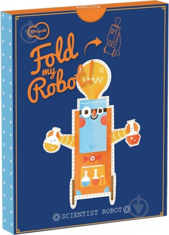 3D-конструктор Krooom Робот-науковець K-465 - фото 2