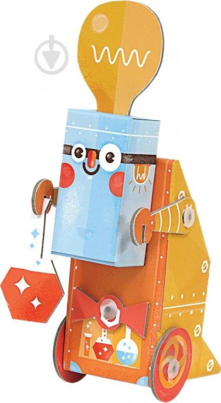 3D-конструктор Krooom Робот-науковець K-465 - фото 1