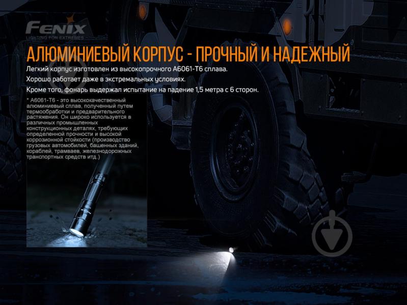 Ліхтар Fenix ручний тактичний PD40R CREE XHP70 LED - фото 15