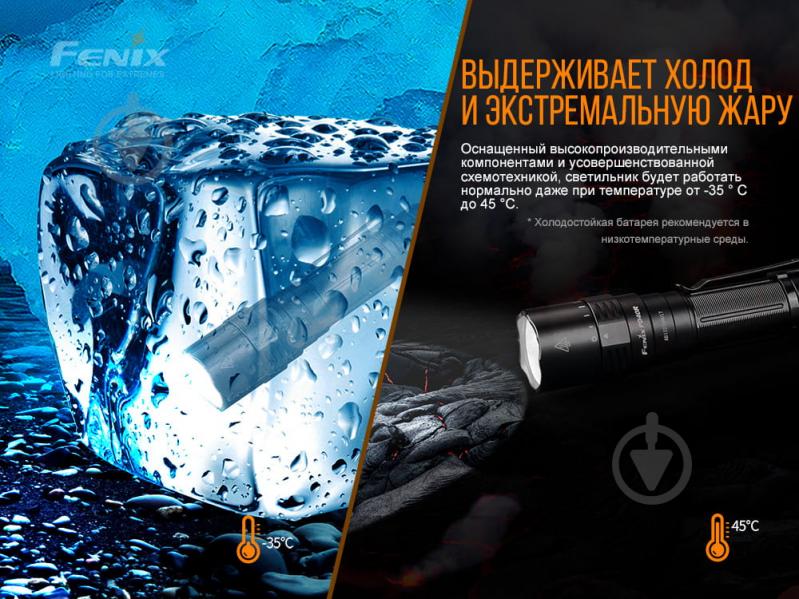 Ліхтар Fenix ручний тактичний PD40R CREE XHP70 LED - фото 16