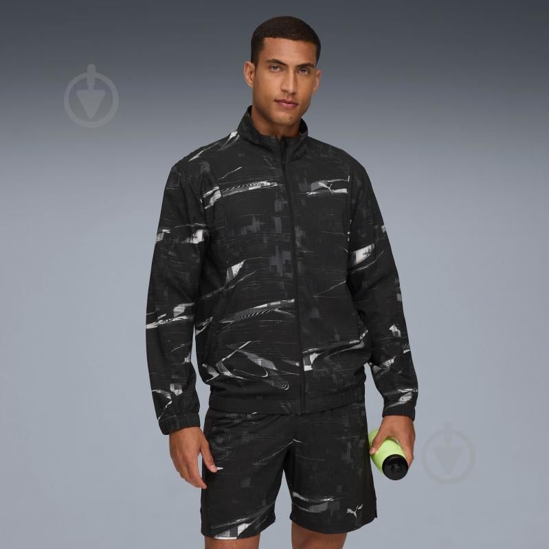 Ветровка мужская Puma M RUN VELOCITY AOP JACKET 52785001 р.S черная - фото 1 Ветровка мужская Puma M RUN VELOCITY AOP JACKET 52785001 р.S черная - фото 1