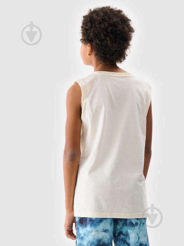 Майка 4F SLEEVELESS M163 бежевий - фото 3