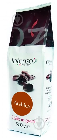 Кава в зернах Intenso Arabica 500 г - фото 1