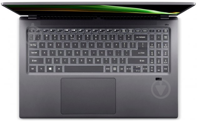 Ноутбук Acer Swift X SFX16-51G-74HD 16,1" (NX.AYKEU.002) steel gray - фото 5