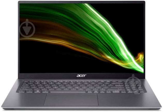 Ноутбук Acer Swift X SFX16-51G-74HD 16,1" (NX.AYKEU.002) steel gray - фото 1