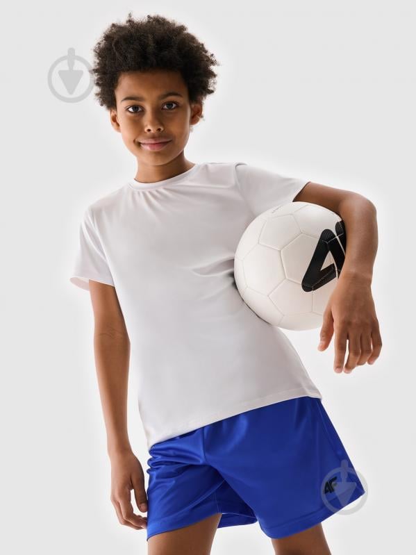 Шорты 4F SHORTS FNK M0859 р. 134/140 синий - фото 1